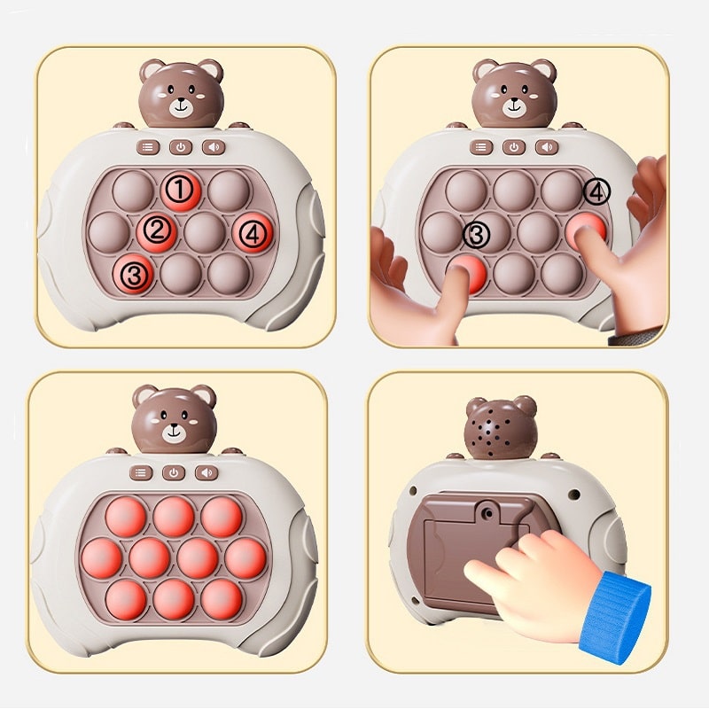 Spelcomputer voor kinderen – QuickPush™ SmartGame