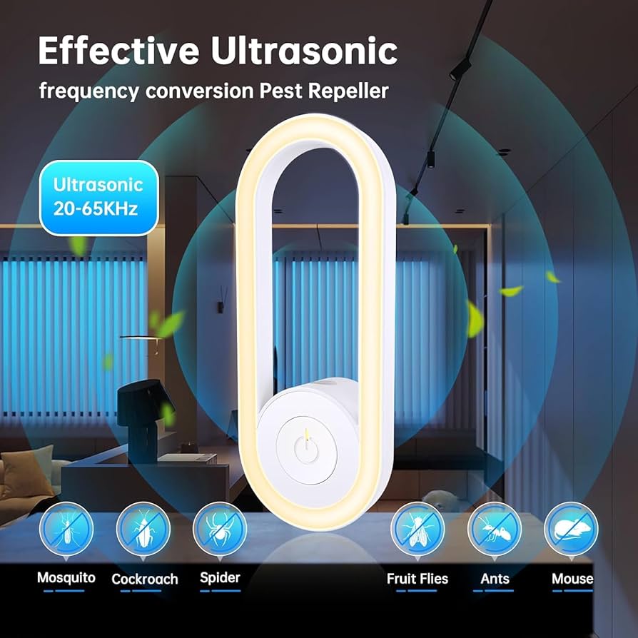 Ultrazvočni odganjalec komarjev – MosquiBlock™ LED