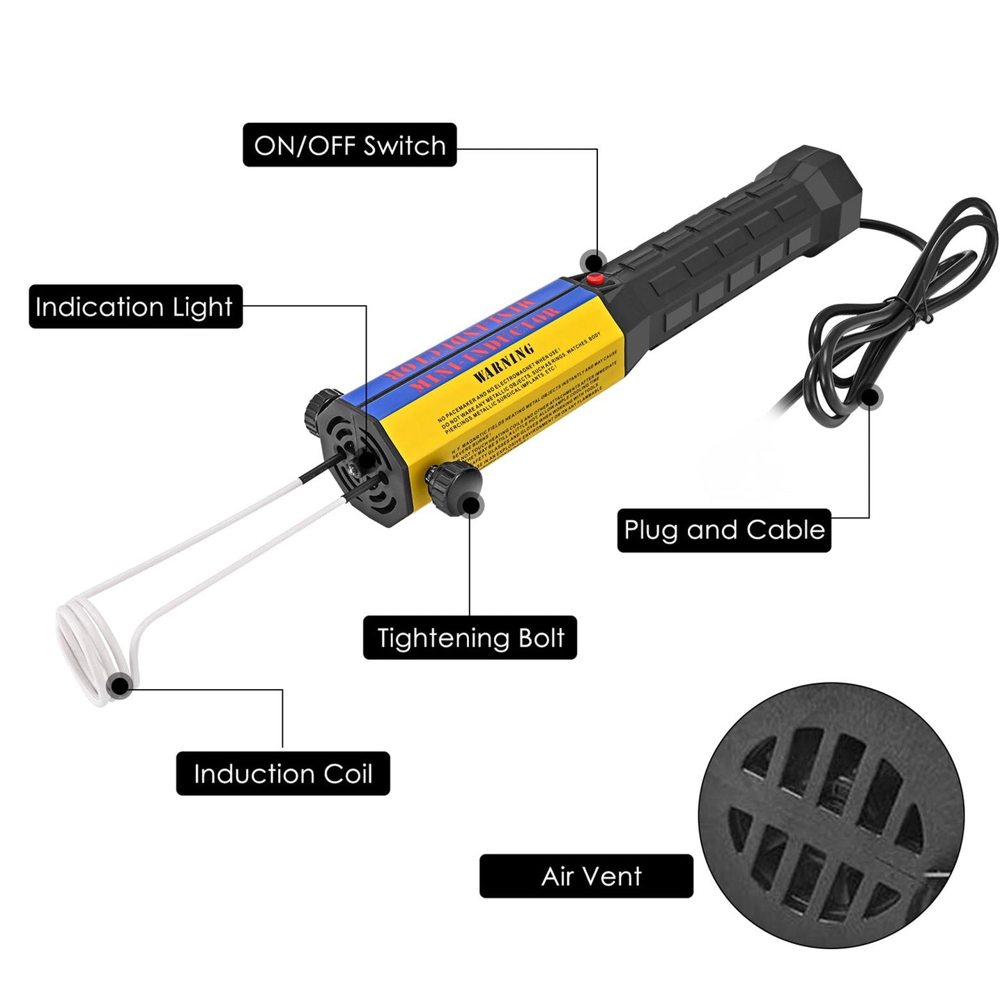 BoltBlaze™ – Inductieverwarmingsgereedschap