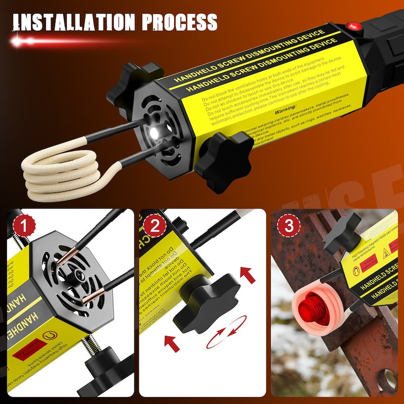 BoltBlaze™ – Inductieverwarmingsgereedschap
