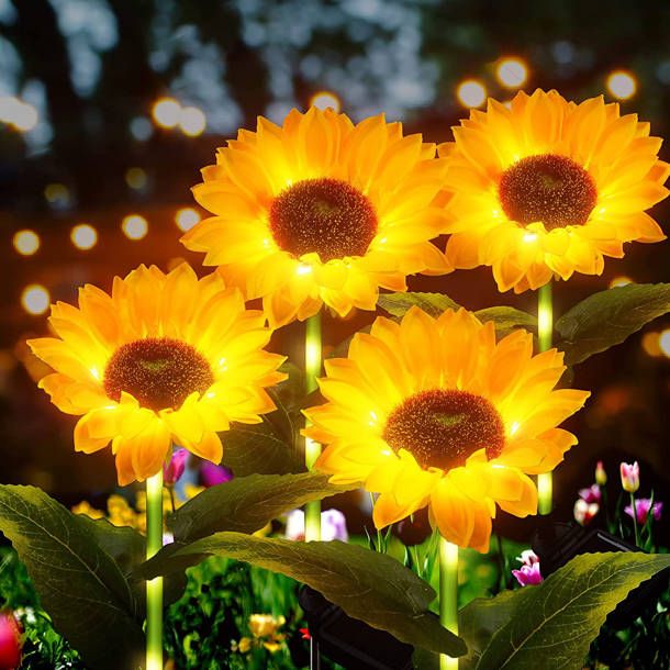 BloomGlow™ Zonnebloemlampen - 80 cm